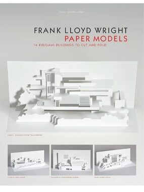 Frank Lloyd Wright Paper Models Book - White Pop-Up Architecture